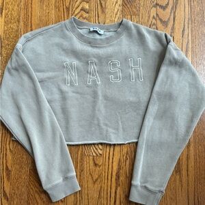 NASH Cropped Sweatshirt size S/M